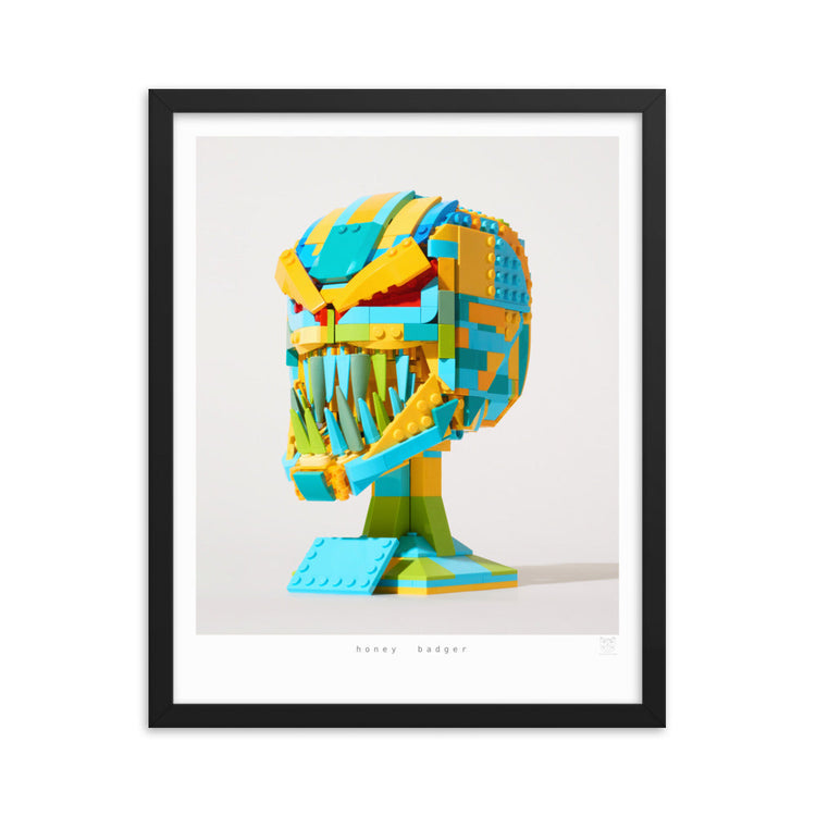 Honey Badger - brickdistorted LEGO® Carnage Print