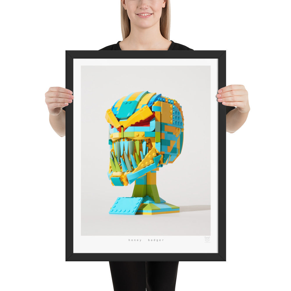 Honey Badger - brickdistorted LEGO® Carnage Print