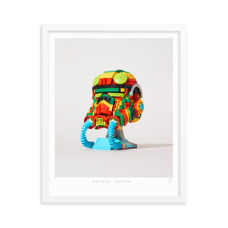 Buffalo Soldier - brickdistorted LEGO® TIE Fighter Helmet Print