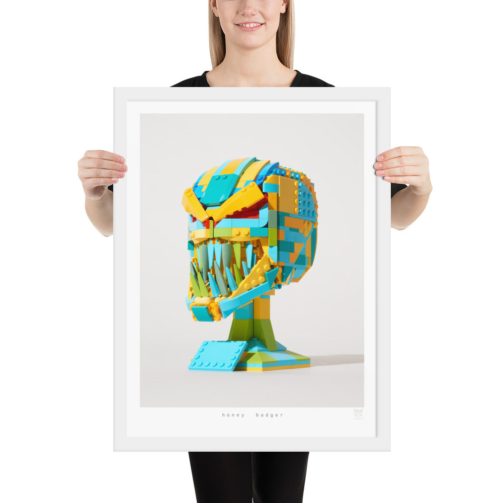 Honey Badger - brickdistorted LEGO® Carnage Print
